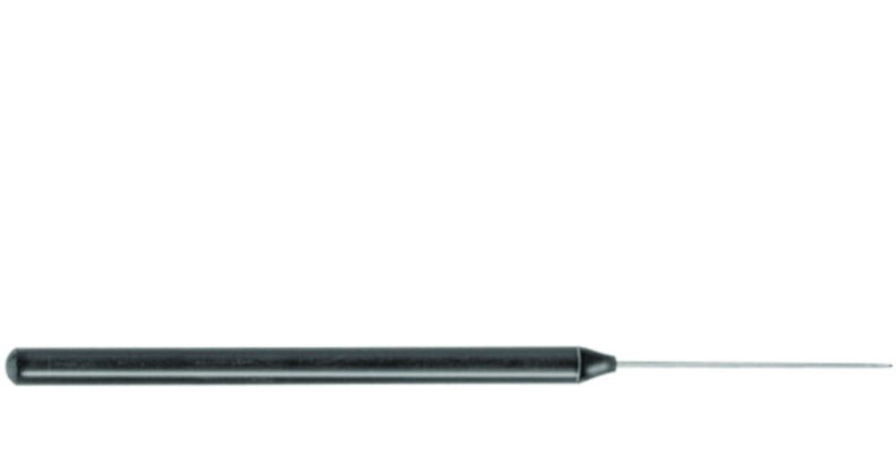 Karl Hammacher Dissecting Needles – 140mm Length, Plastic Handle, Pointed, Straight