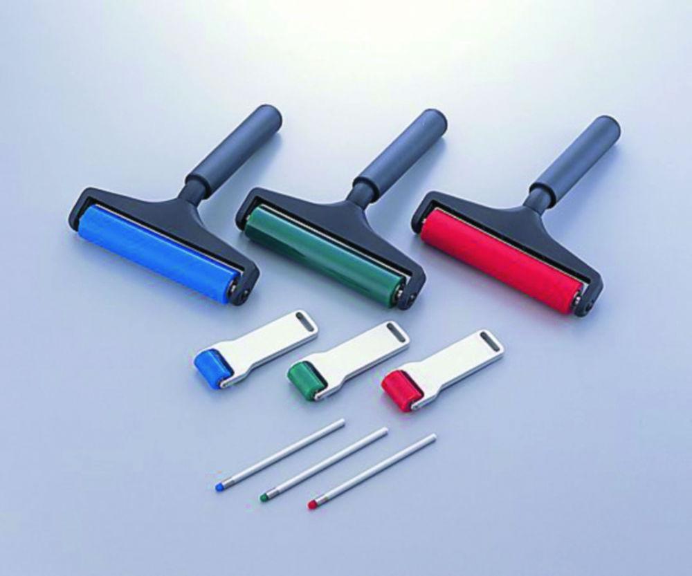 As One ASPURE Handcleaner Roller PHC-5G, Medium Adhesion, 130xØ6 mm, Green, Pack of 1 Piece