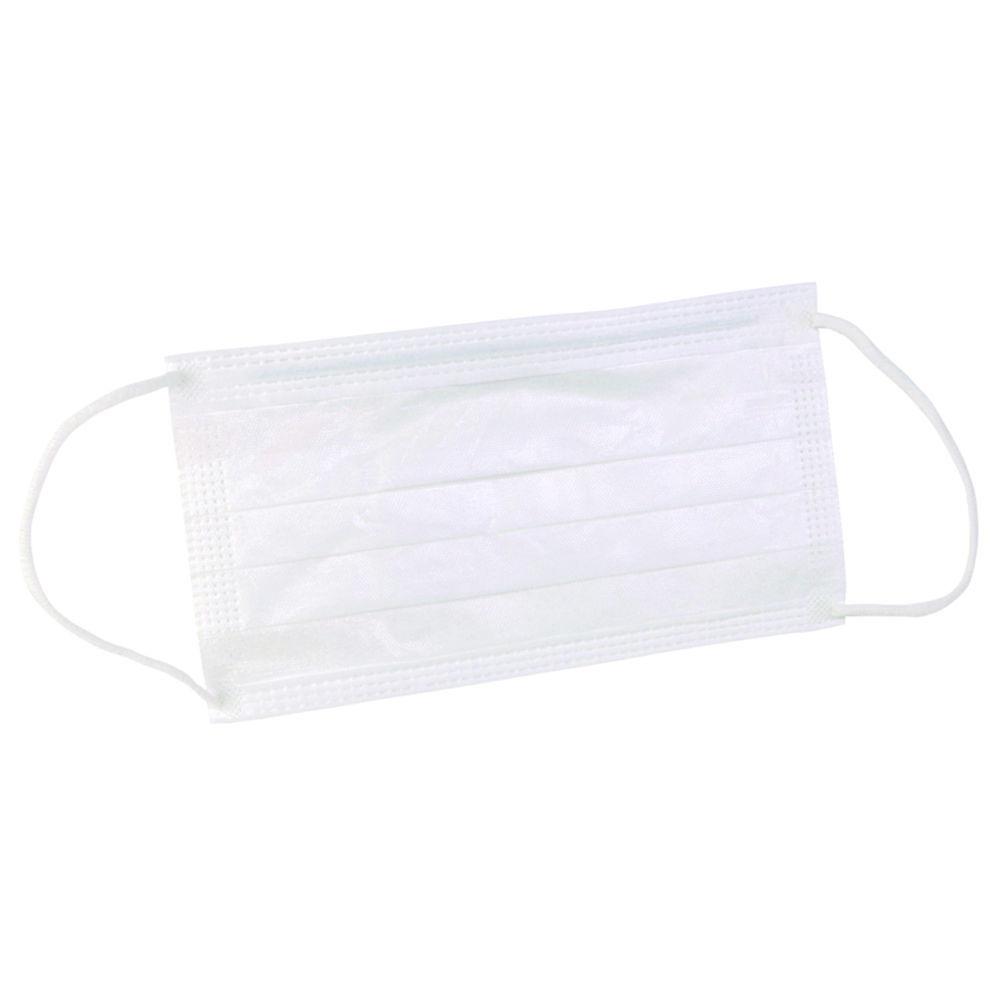 Kimberly-Clark Kimtech™ M3 Sterile Face Masks, Flat Form, White, with Ear Loops, Pack of 10x20