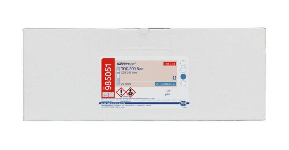 Tube test NANOCOLOR® TOC 300 Neo 20 determinations