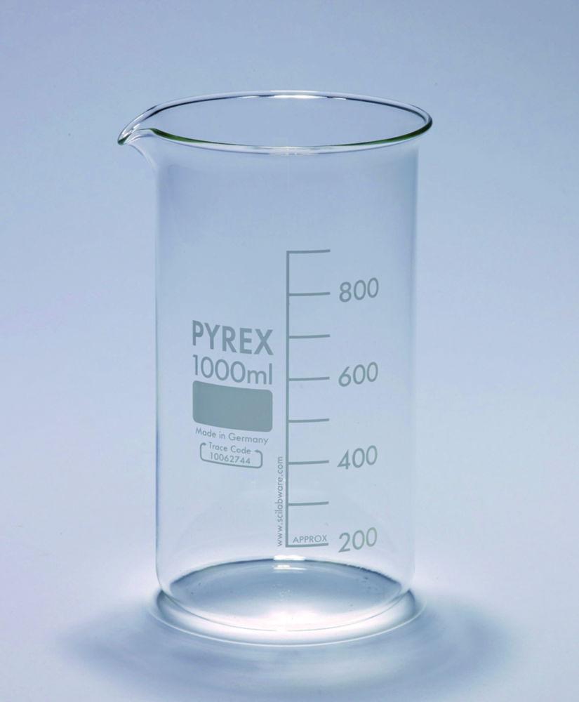DWK Heavy Duty Beaker 4000ml Pyrex 160x250mm