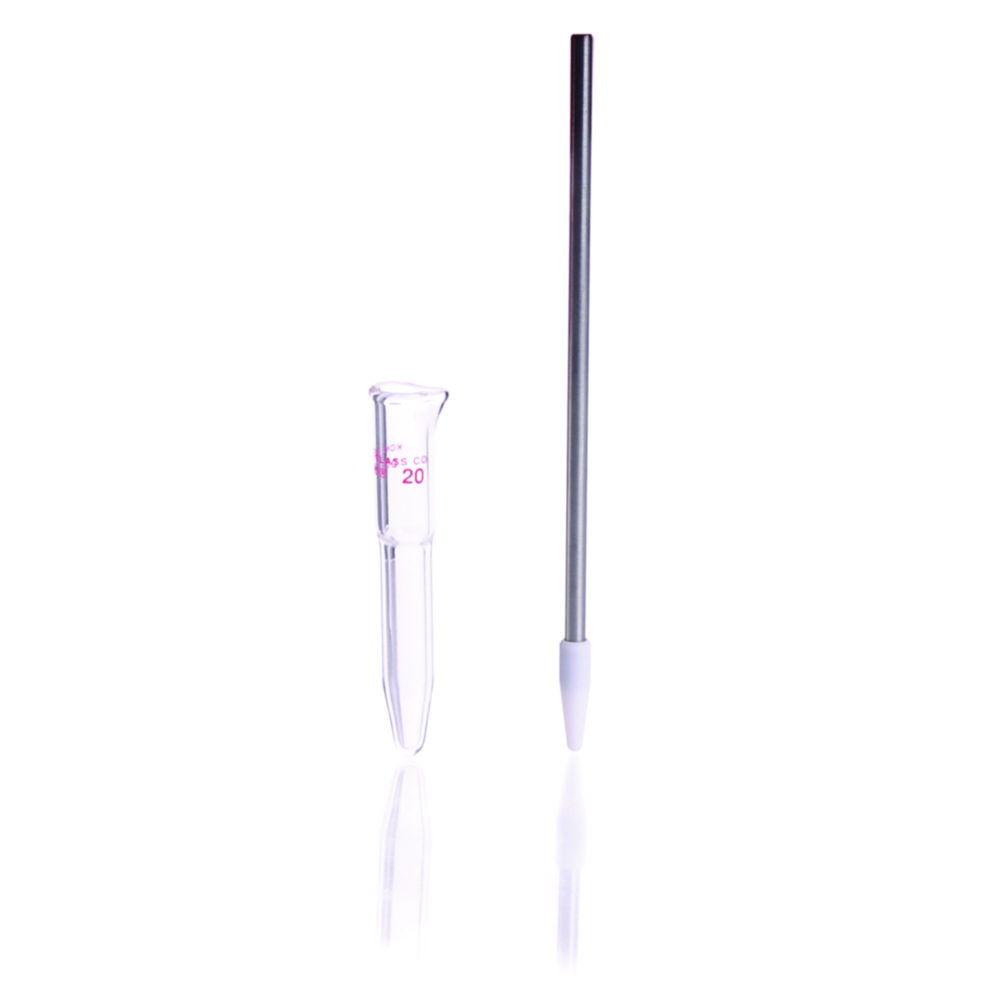 DWK Kimble DUALL Homogenizer with PTFE Pestle, 15 mL Capacity, Size 23​

