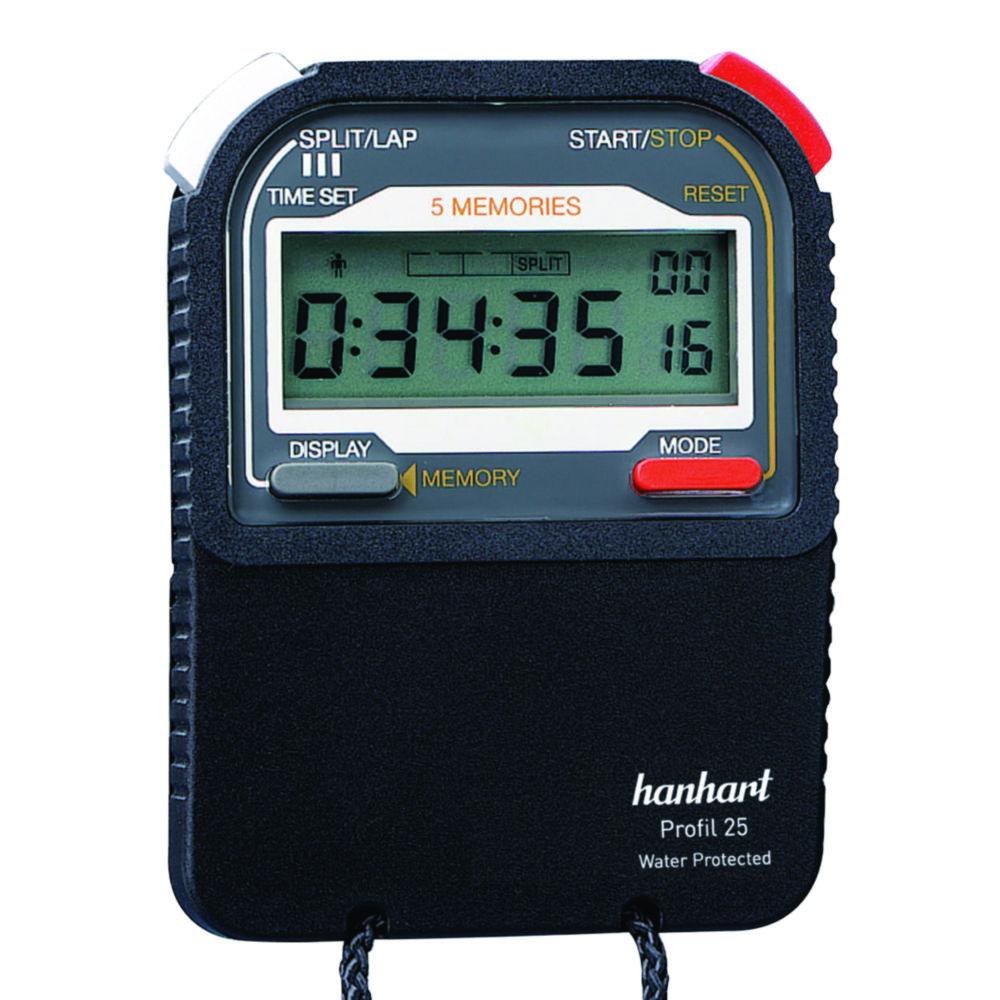 Hanhart 1882 Digital Stopwatch, Profile 25