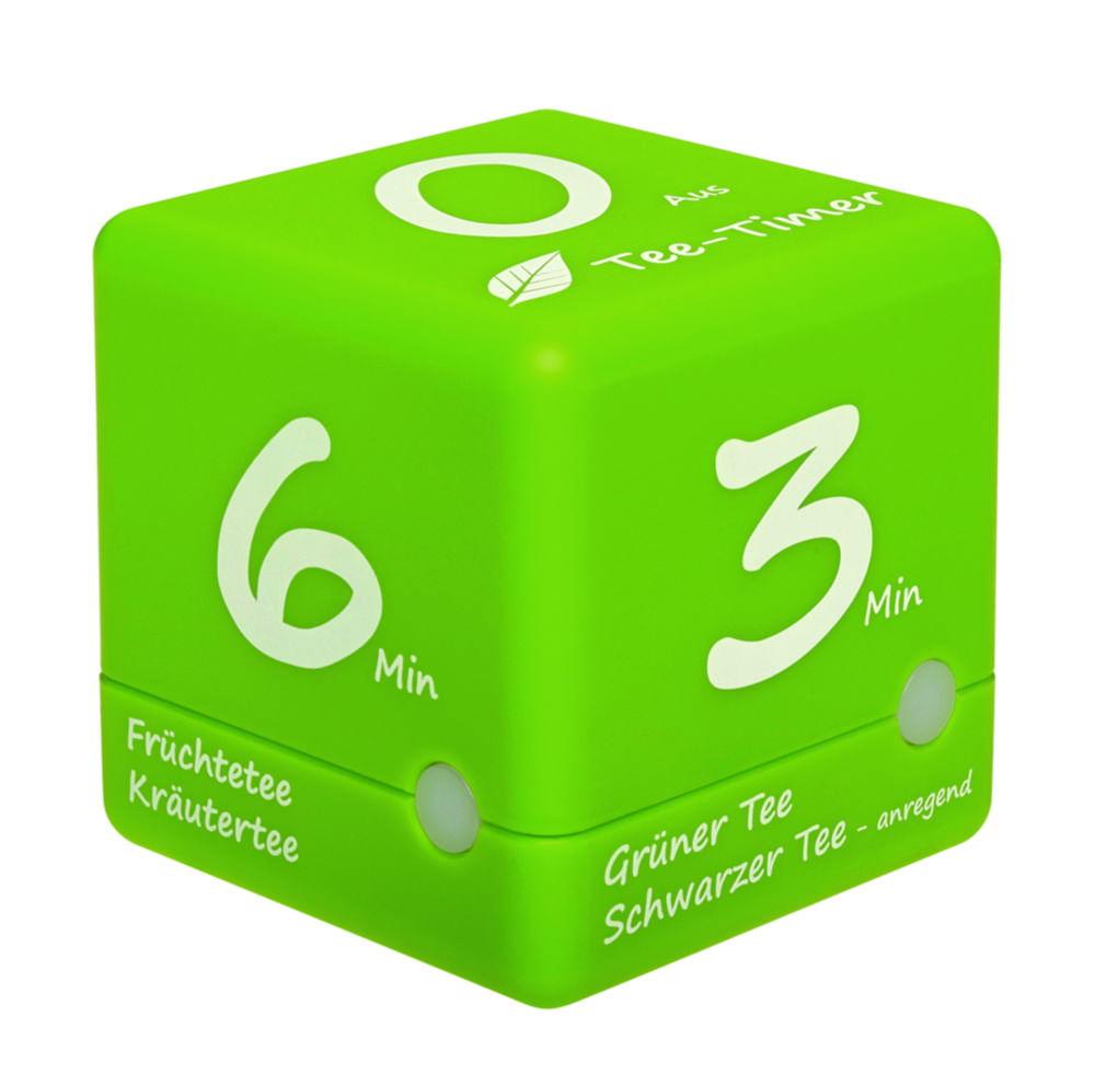 TFA Dostmann Cube Timer Green 3-4-5-6 Minutes

