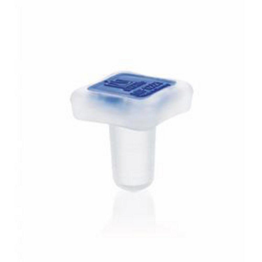 BRAND Cone-Cut Stoppers NS 12/21 Square Internal Hohl, PP with Seal Rings, Pack of 10

