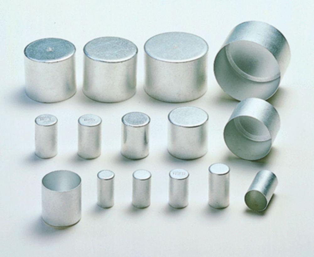 Schuett-Biotec Alu Caps (Aluminium 18 x 30 mm) High Pack of 100

