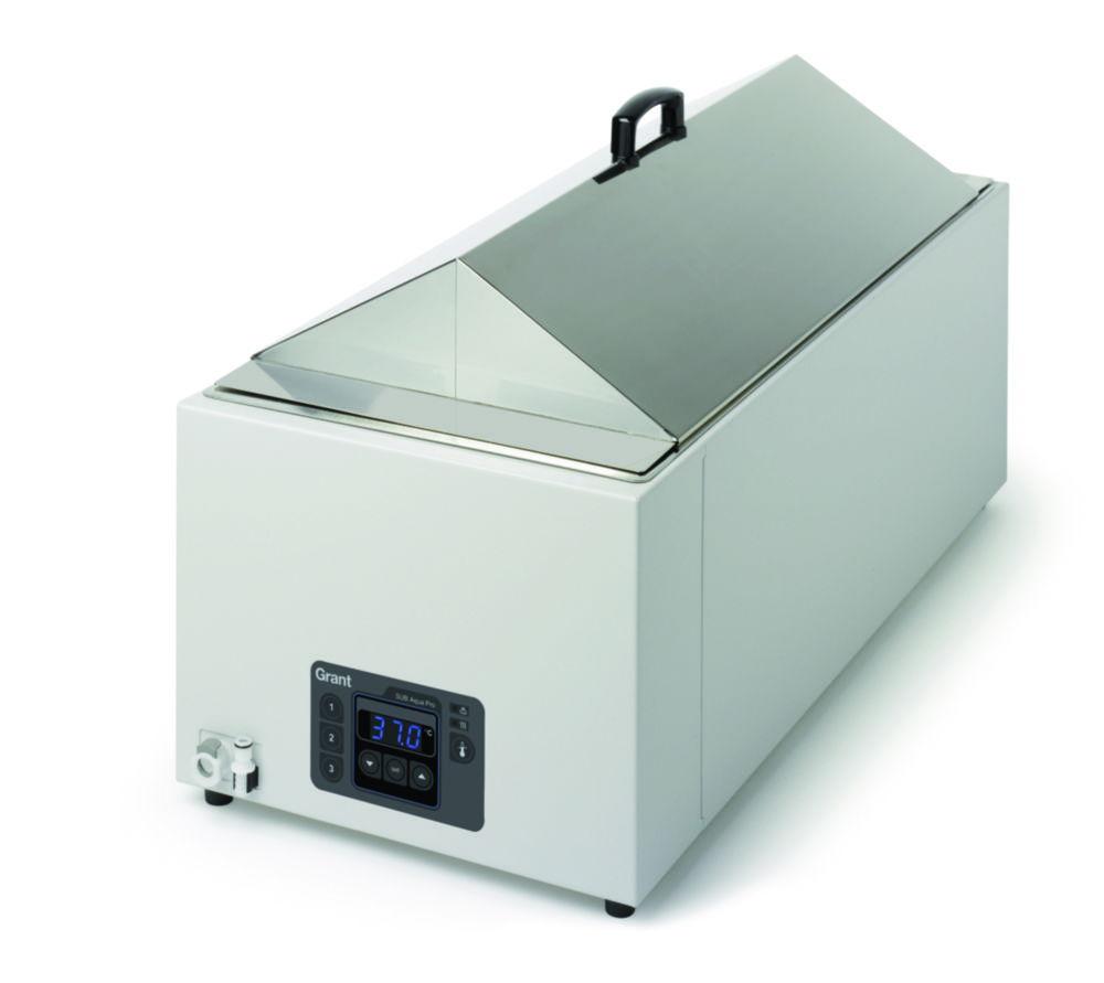 Grant Water Bath SUB AQUA PRO ADVANCED SAP34 Digital, 34 L, Amb.+5 to 99°C, Includes Clear Lid and Base Tray