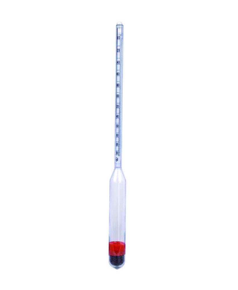 Ludwig Schneider Hydrometer acc.Baumé 0–12:0.2 250 mm, PC, 15°C


