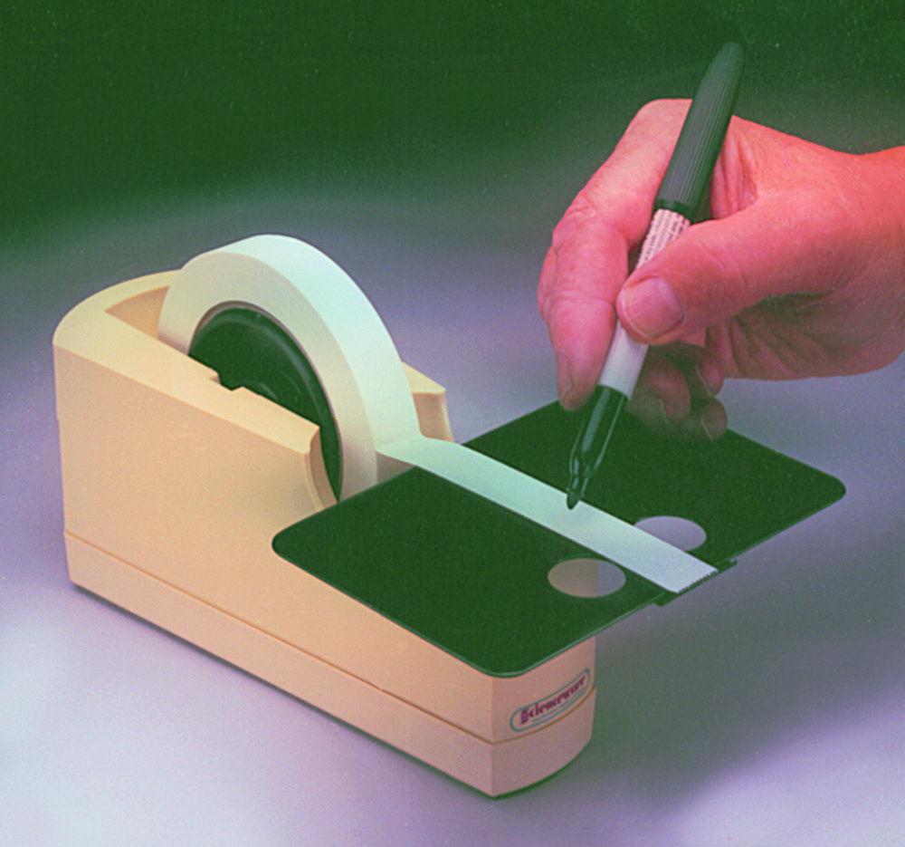 Bel-Art Adhesive Tape Dispenser, Built-In Cutting Edge