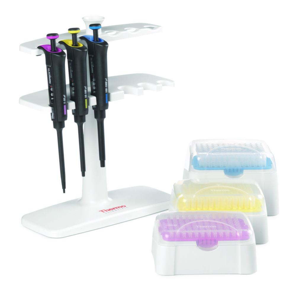 Thermo Finnpipette F2 GLP Kit 1 (Includes 1-10 µL, 10-100 µL, 100-1000 µL Pipettes, 1x Finn Pipette Stand)