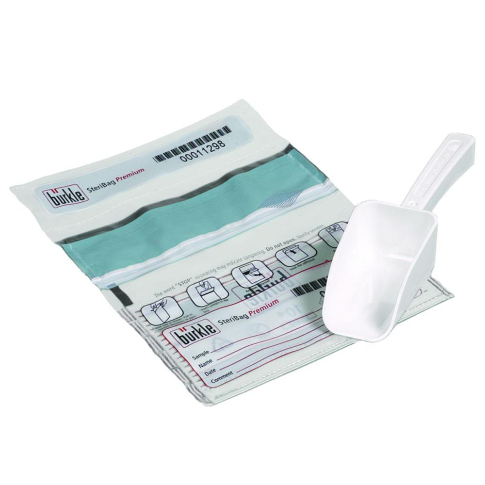 Bürkle SteriPlast Kit Sampling Set Cons. of 10x Scoop 50 ml and 10x SteriBag Premium Sample Bag 300 ml