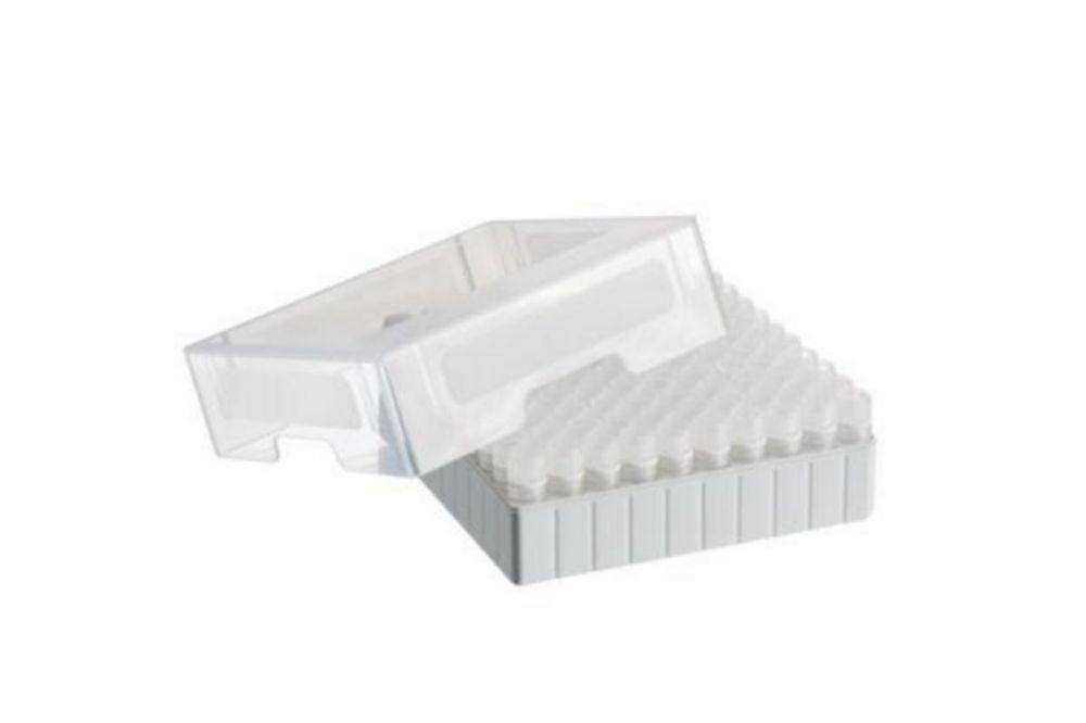 Eppendorf Storebox 10x10 for Vessels w. Lid and Alphanumeric, Autoclavable, Pack of 3

