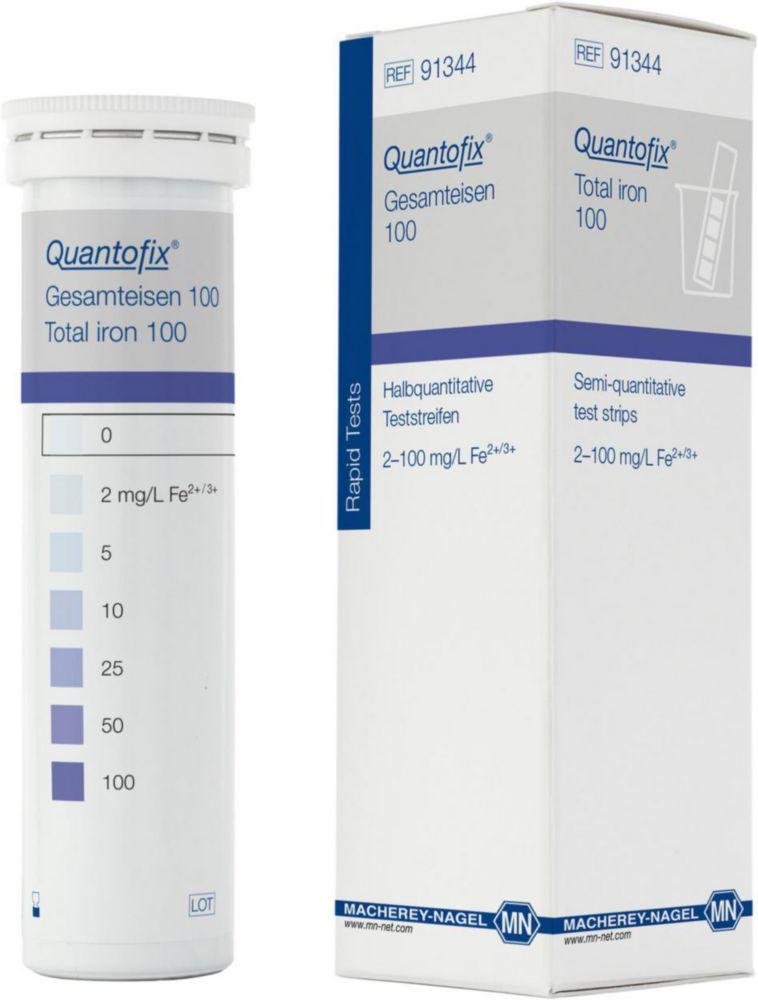 Macherey-Nagel Quantofis Test Kit Total Iron 100 (100 Test Strips & Reagents)