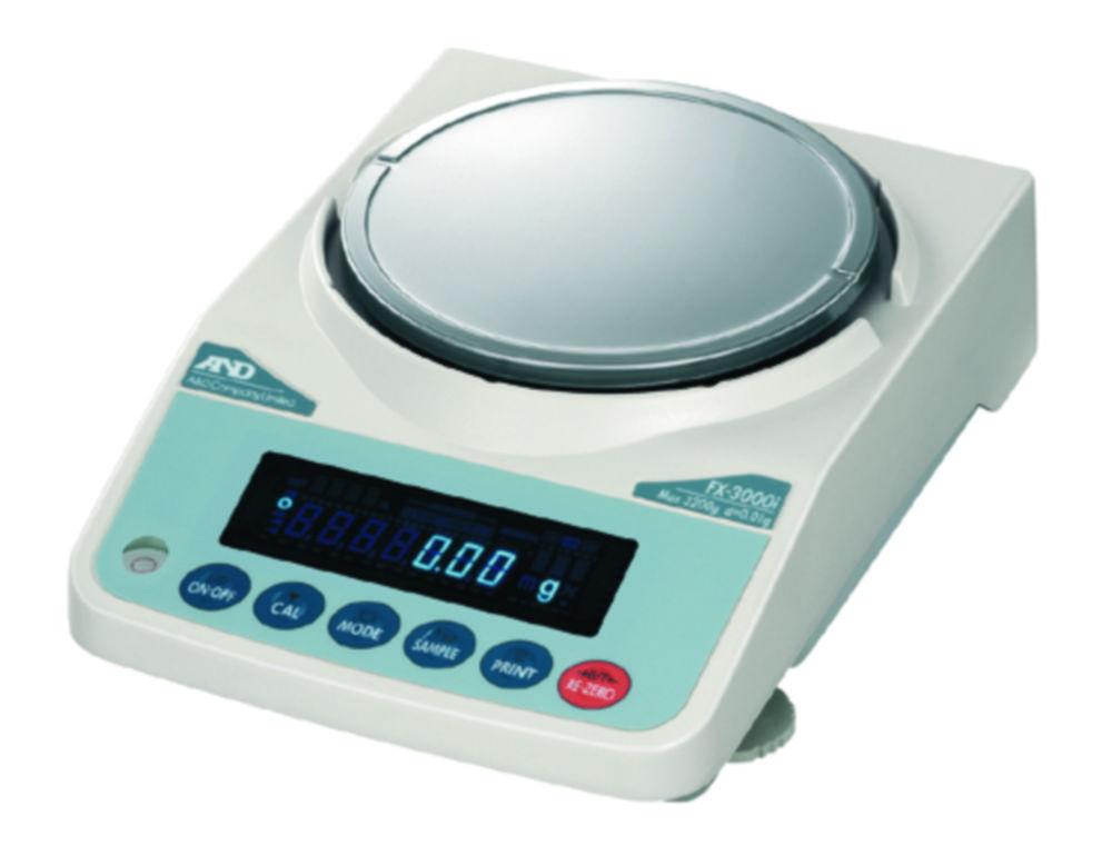 A&D Precision Balance FX-3000i 3200 g / 0.01 g, Weighing Pan 150 mm Ø