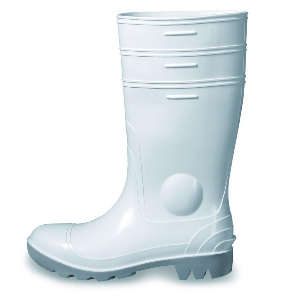 Uvex Polymer Safety Boot, Size 40, Type 9476/6, S5 SRC, PVC Sole, White, Pair

