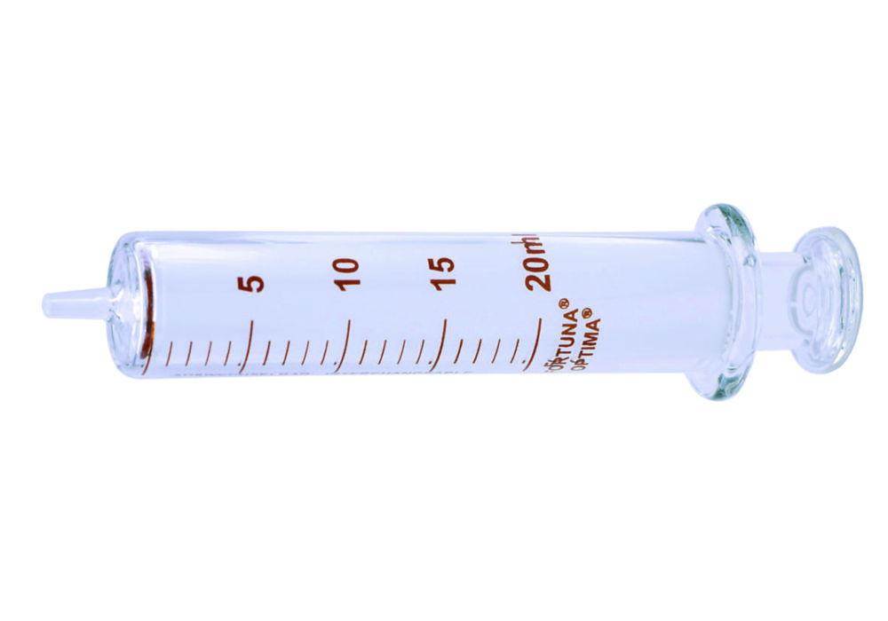 Poulten & Graf All Glass Syringes CAP 1 mL, Glass Cone, Luer