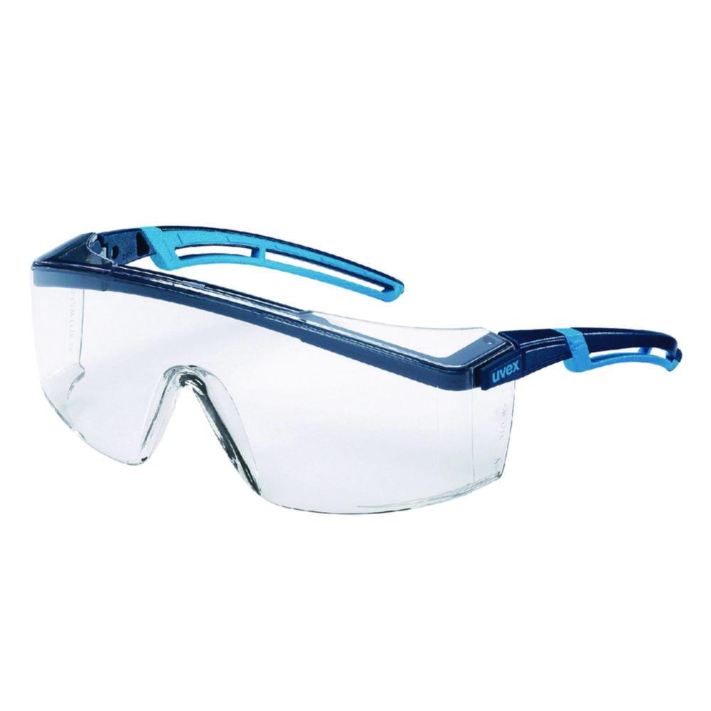 Uvex Protection Goggles Astrospec 2.0 9164 Color: Black/Neon Orange, Lens: PC Grey UV 5-2.5

