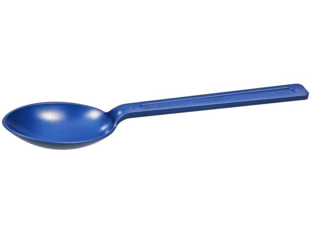Bürkle SteriPlast Spoon 10ml, PS Length 170mm, Blue, Detectable, Pack of 100