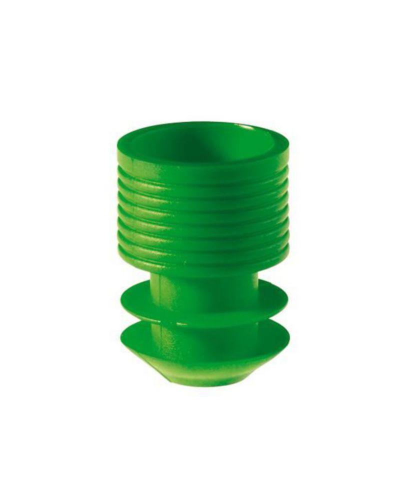 Ratiolab Stoppers 16–17 mm, Green, Pack of 1000​

