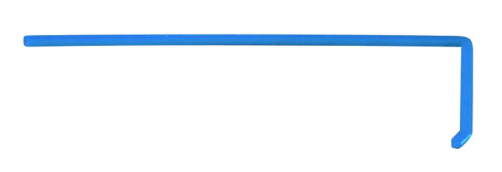 LLG Spatulas L-Shaped, PS Blue, Sterile, Pack of 50x10