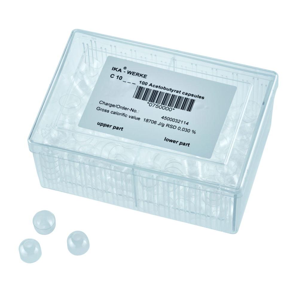 IKA Acetobutyrate Capsules C 10, Pack of 100