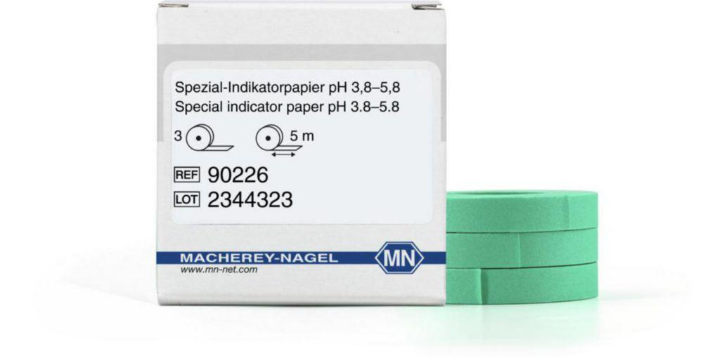Macherey-Nagel Special Indicator Paper pH 3.8–5.8 Refill Pack of 3 Rolls

