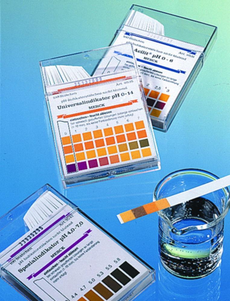 Merck pH Indicator Strips Universal 0-14 pH, Pack of 100