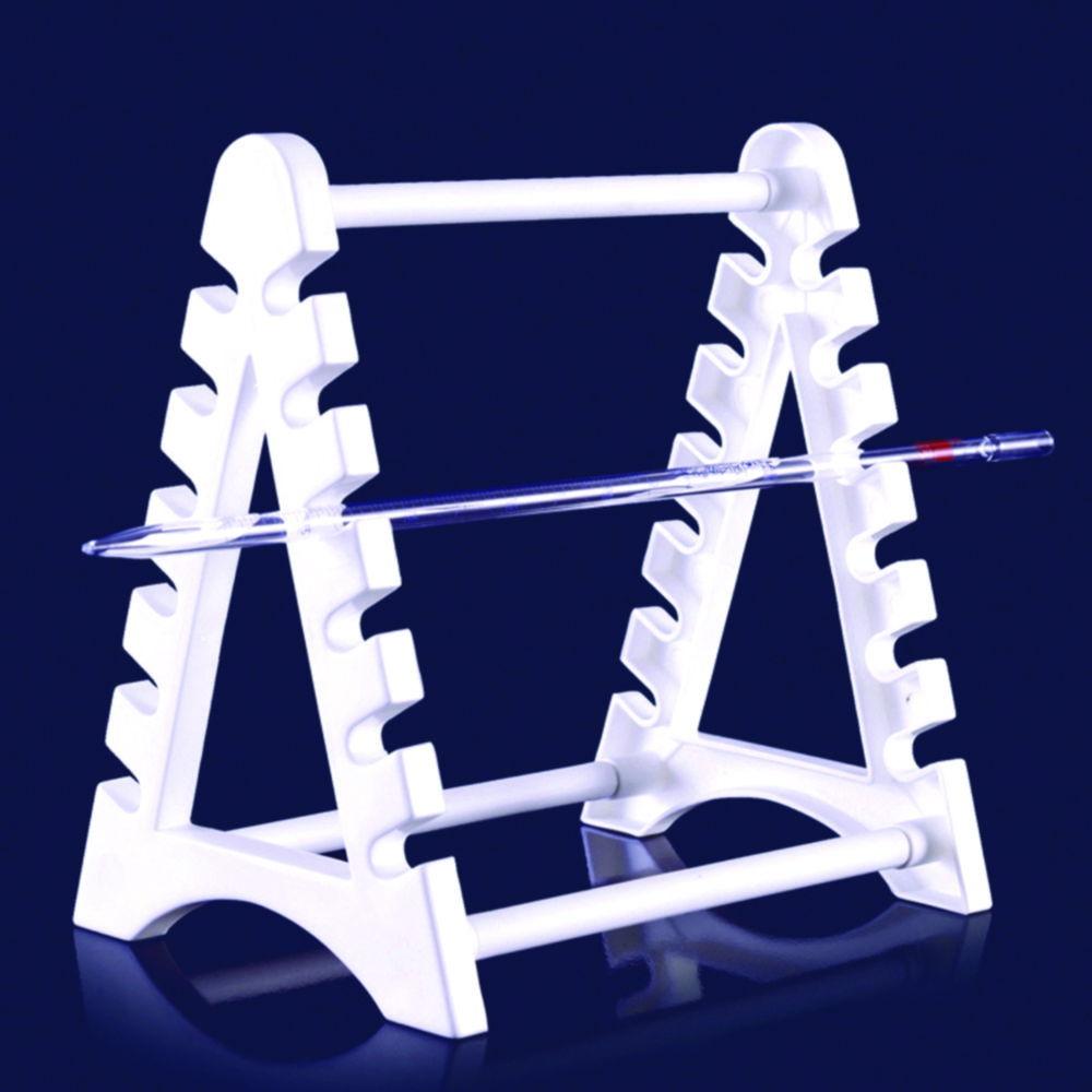 ISOLAB Pipette Stand, PP, Horizontal, 12 Places