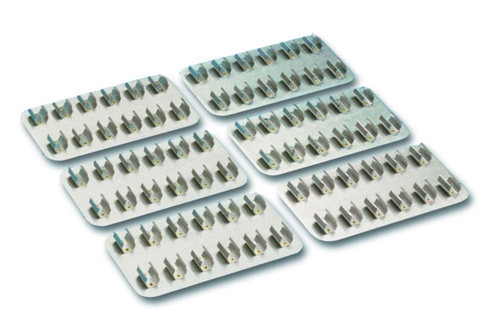 Ohaus Clip Plates for 12 Tubes 10-13mm, Pack of 6
