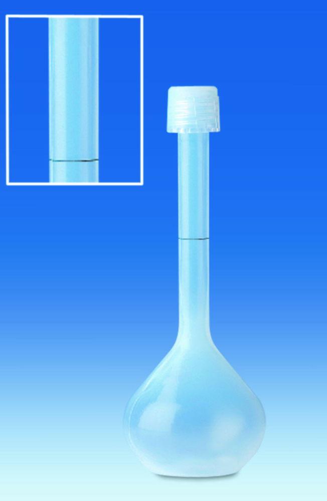 VITLAB Volumetric Flask 50 ml, PFA Class A, with Screwthread Connection

