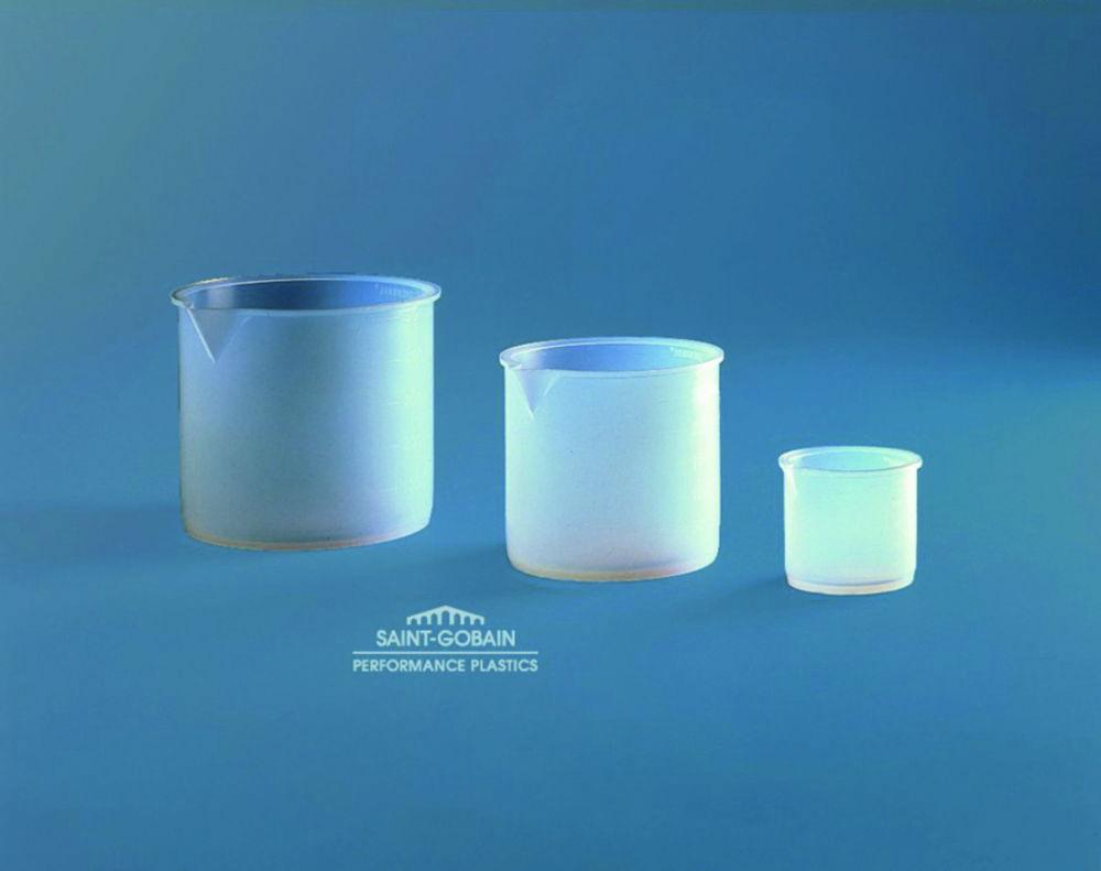 Saint-Gobain Chemware 50ml PFA Beaker, dia. 42.7mm, H 43.3mm, Graduated