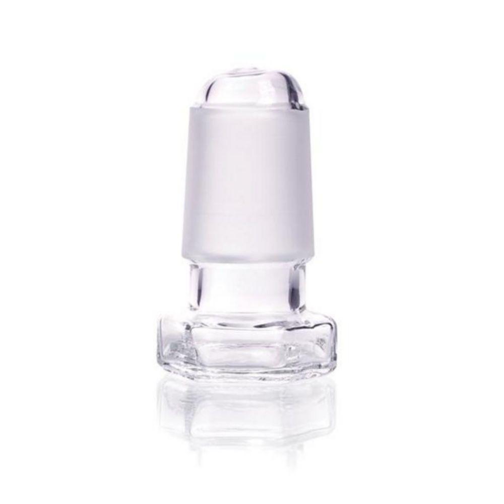 DWK Duran Hexagonal Stopper, NS 29/32, Pointed DG Ground