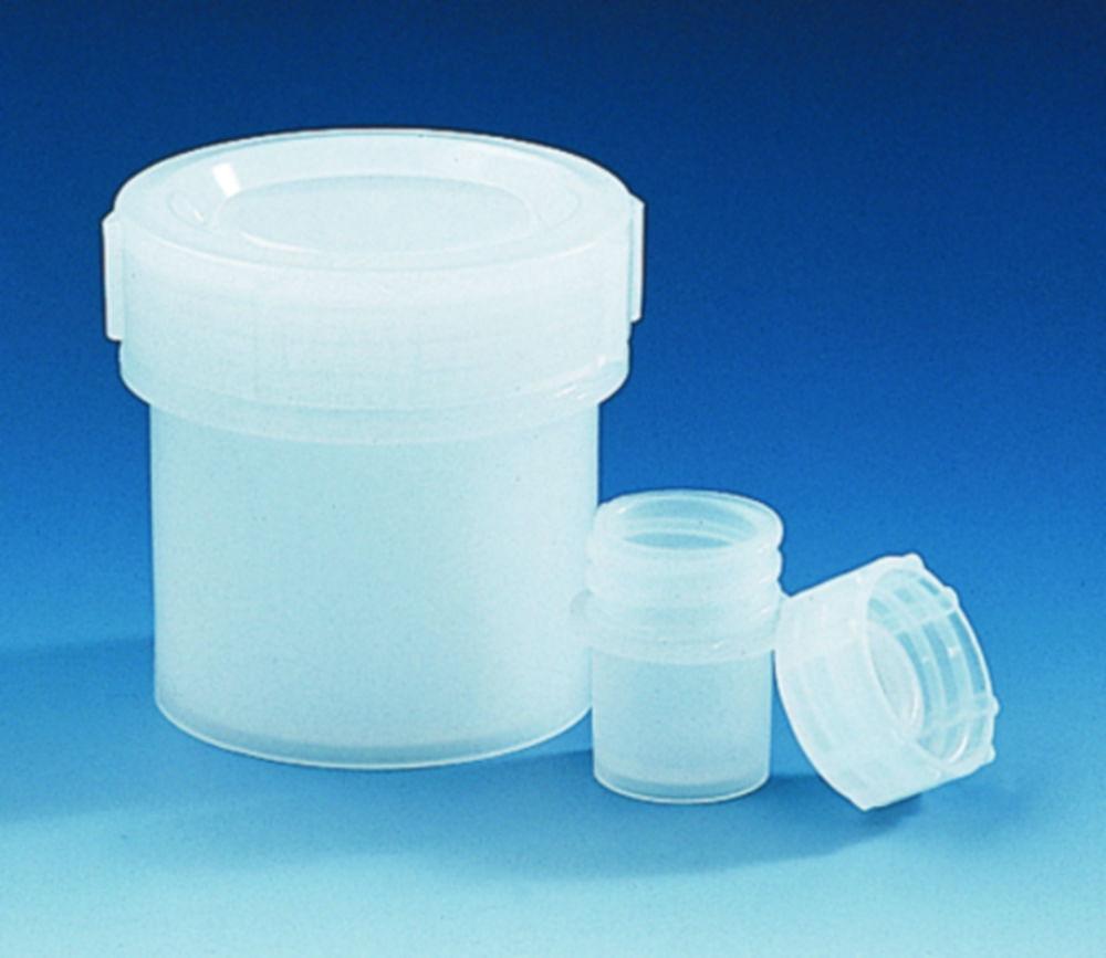 Kartell Jar 90 mL PE HD with Screw Cap 55 x 63.4 mm