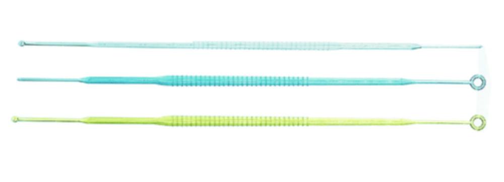 BRAND Inoculation Loop with Needle, Blue, 10 µL, Single-Use, PS, Y-Sterilised, Pack of 1000

