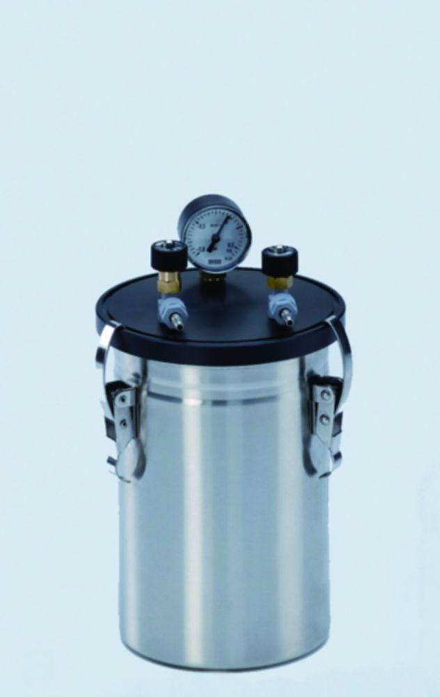 Schuett-Biotec Anaerobic Jar Small (2 Liters) for up to 10 Petri Dishes (Dia. 60-100 mm)

