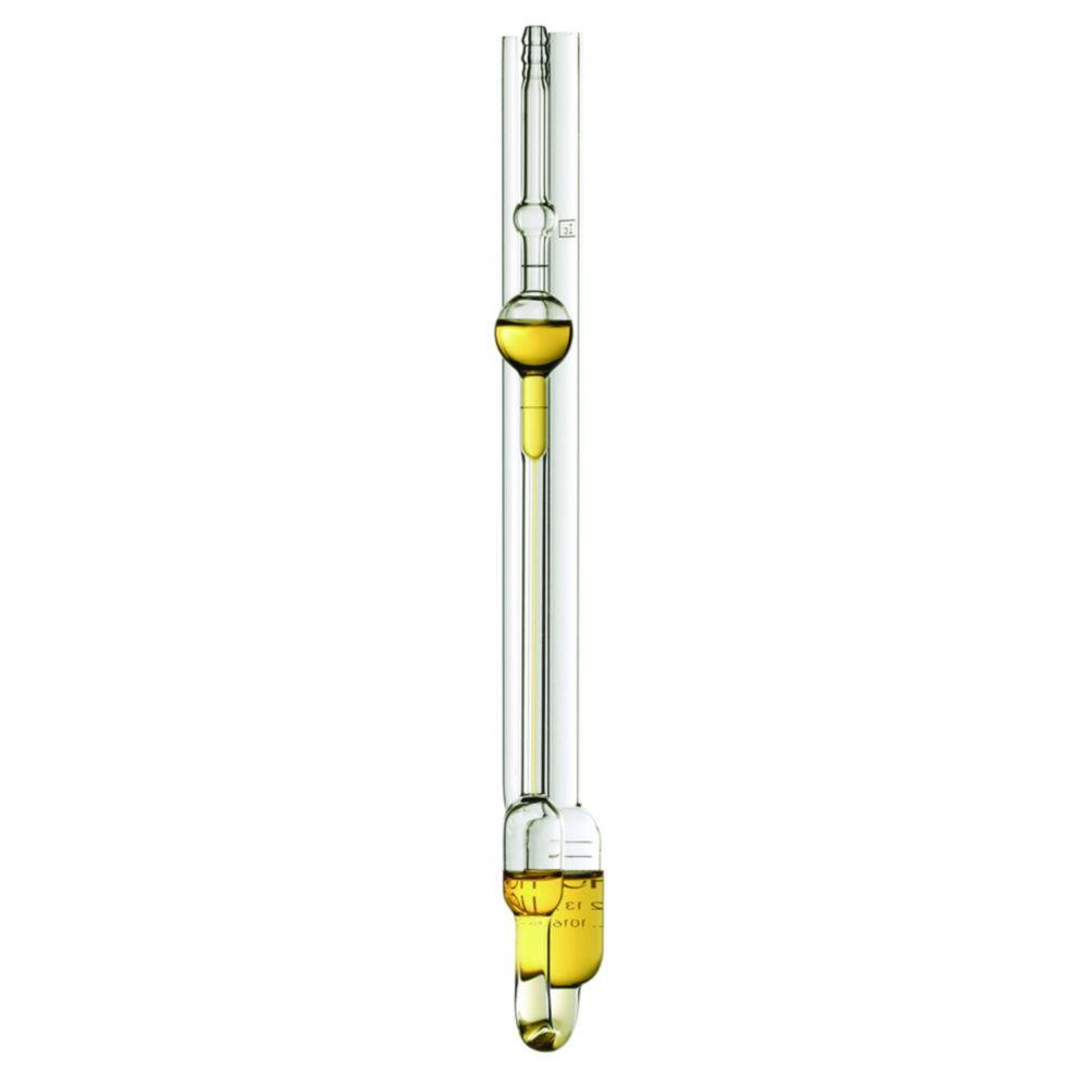 Xylem SI Viscometer, Ubbelohde, ISO/DIN 3105, Automatic, Constant 0.005 K, Meas. Range 0.8–5 mm²/sec, Type 532-01 (Capillary No. 0a)

