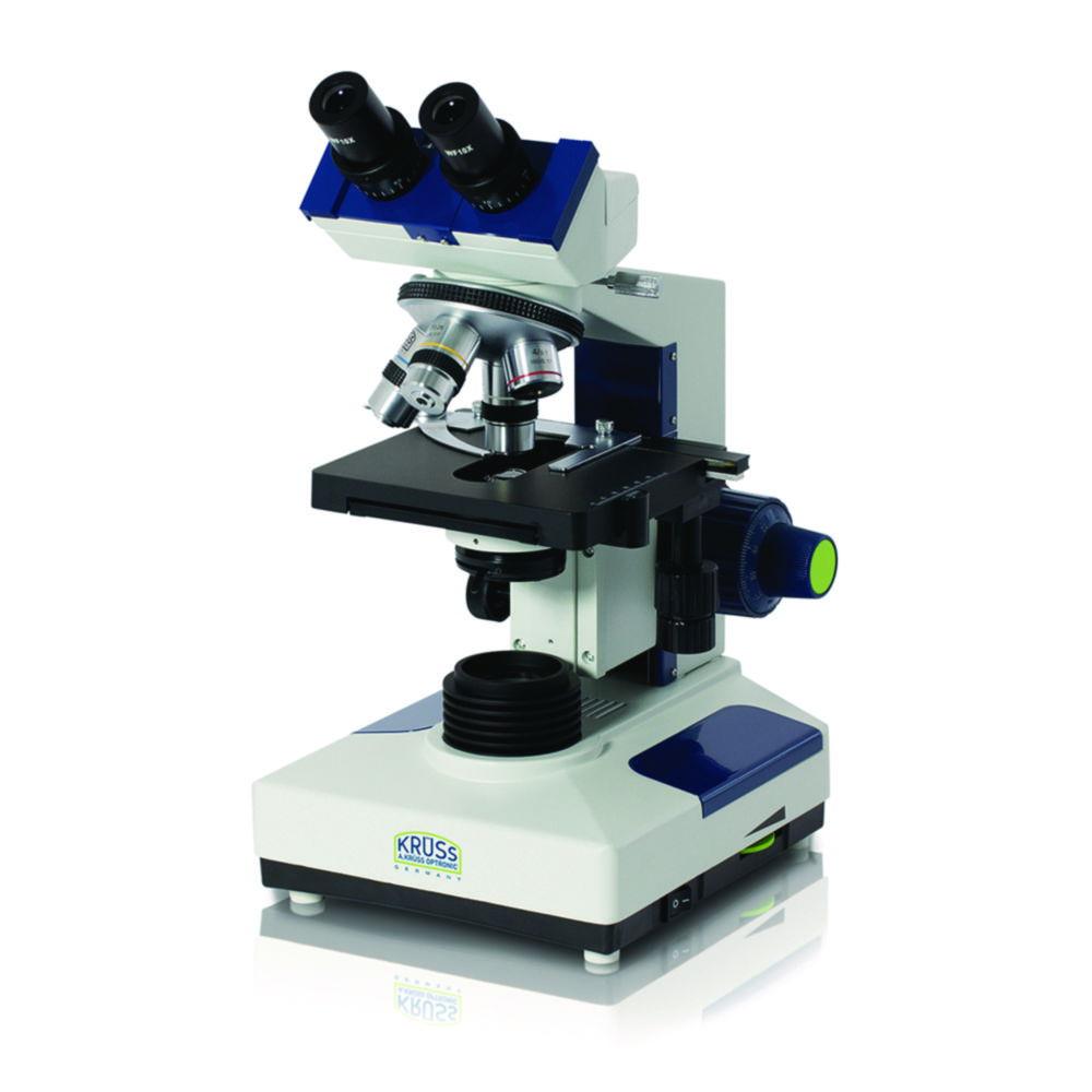 Microscope binocular MBL 2000-LED eyepieces 10x planocular achrom.objectives: 4x, 10x, 40x, 100x