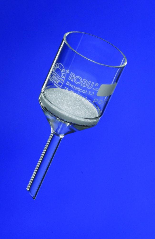ROBU Filter Funnel 75ml Porosity 4, 48mmØ, 10mm Stem Ø​

