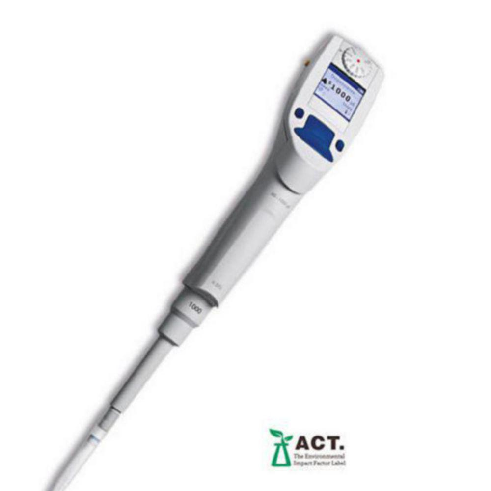 Eppendorf Xplorer® Single-Channel Electronic Pipette, 50–1000 µL, Blue Multifunctional Rocker