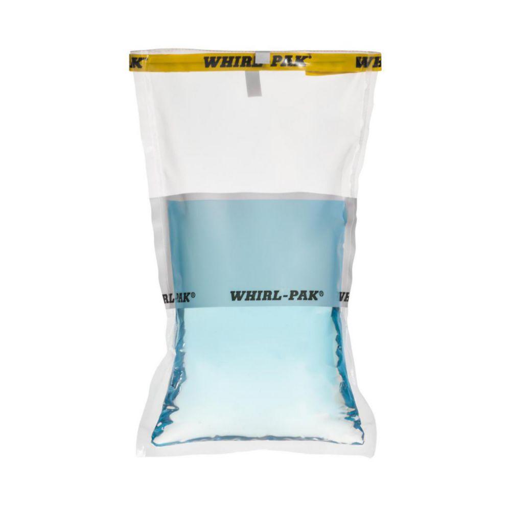 Nasco Whirl-Pak Sample Bags 115x230mm with Writing Field, PE, Sterile, 540ml Capacity, 360ml Filling Volume (Pack of 500)