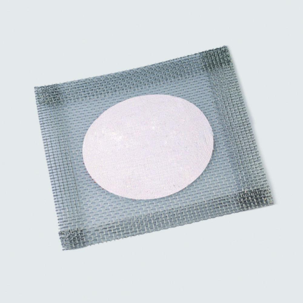 ISOLAB Wire Gauze, 150x150 mm, Ceramic Center, 90 mm