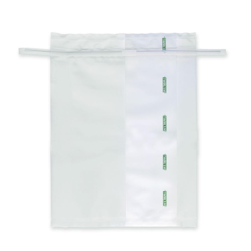 Labplas TWIRL'EM - Sample Bags 1650ml Printed, Closure with 2 Round Wires 178x305mm, Pack of 250