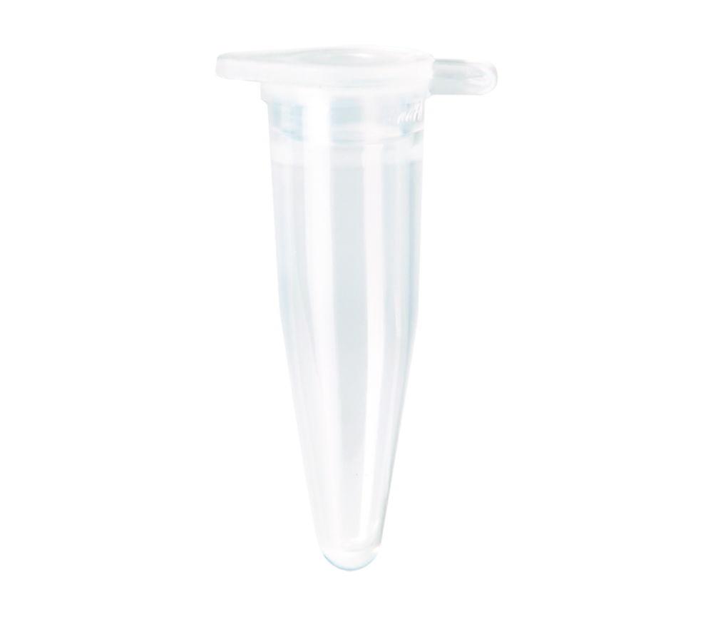 LLG PCR Tubes 0.2 mL Transparent PP Flat Cap DNA/RNA Free, Pack of 500