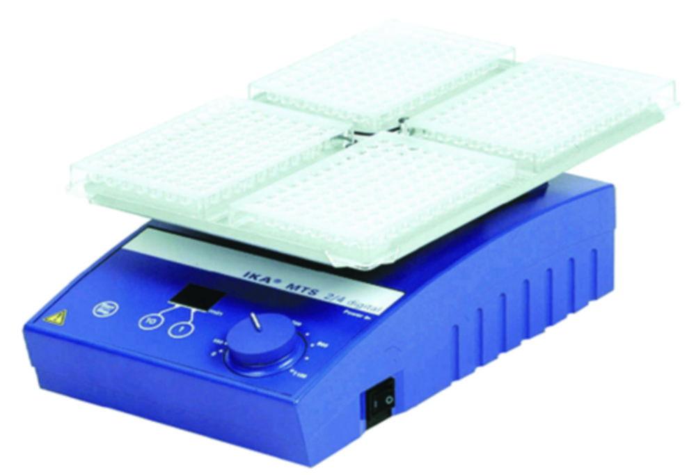 IKA Microtiter Shaker MTS 2/4 Digital S 3 with Swiss Plug 230 V, 50/60 Hz
