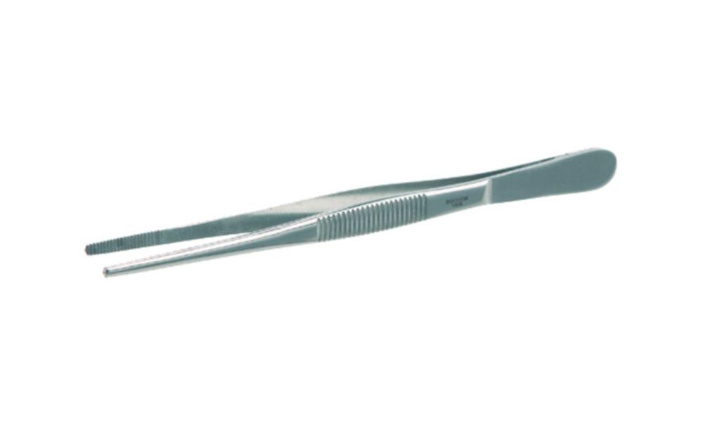 BOCHEM Forceps, Blunt 14.5 cm Blunt, Straight, 18/10 Steel