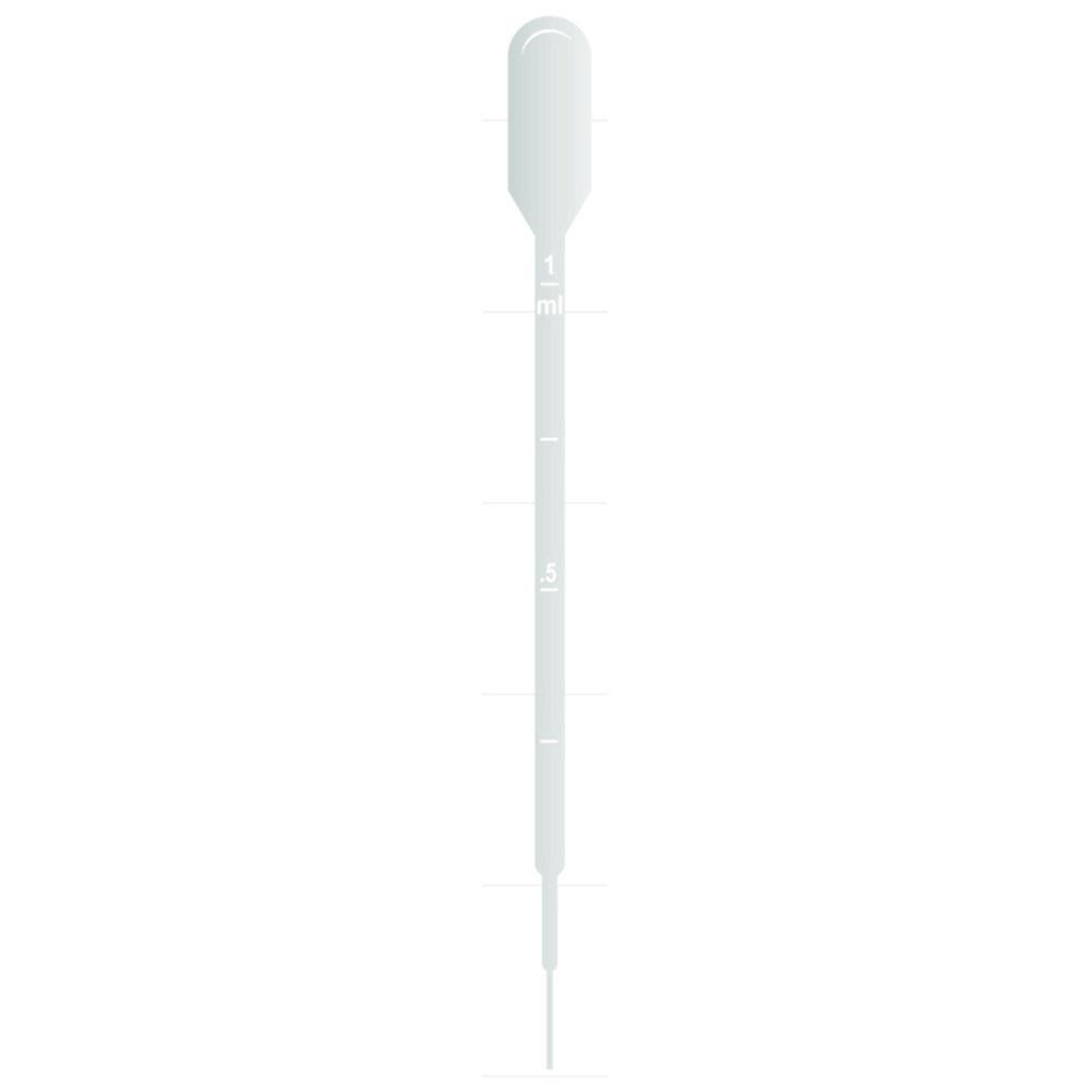 Thermo Samco Transfer Pipets 3.9 mL Non-Sterile Graduated, 140mm, Pack of 500