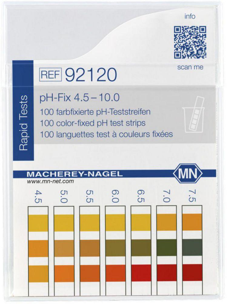 Macherey-Nagel pH-Fix Indicator Strips (pH 4.5-10.0) – Pack of 100