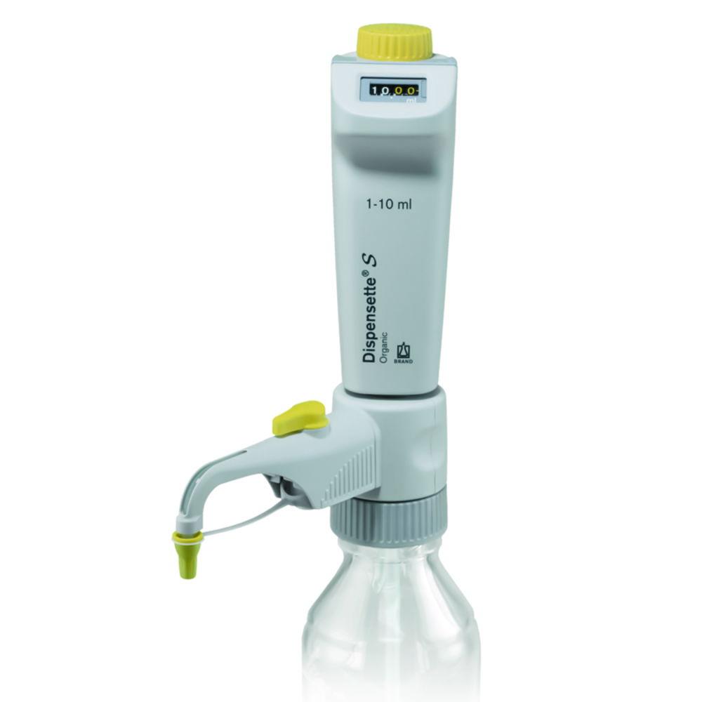 BRAND Dispensette S Organic Digital 1–10 mL with Recirculation Valve