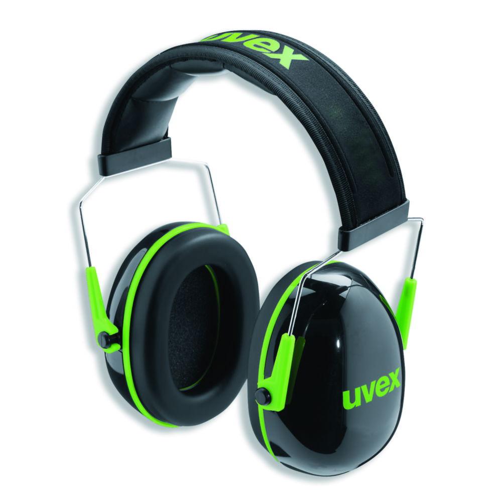 Uvex K1 Ear Defender, Black/Green, SNR 28 dB(A)

