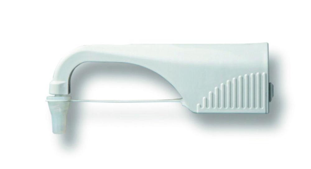 BRAND Dosing Needle 10ml, 105mm Valve Spring Platinum Iridium, without Back Dosing Valve